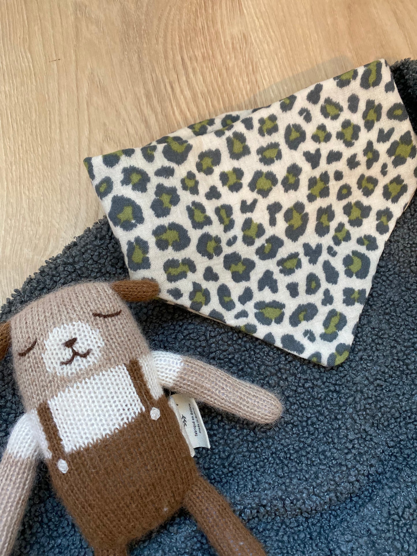 Bandana bébé- Léopard