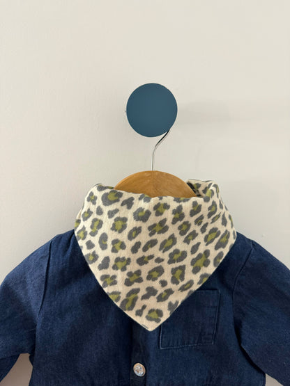Bandana bébé- Léopard